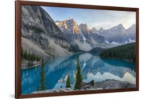 Canada, Banff National Park, Valley of the Ten Peaks, Moraine Lake-Jamie & Judy Wild-Framed Photographic Print