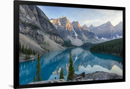 Canada, Banff National Park, Valley of the Ten Peaks, Moraine Lake-Jamie & Judy Wild-Framed Photographic Print