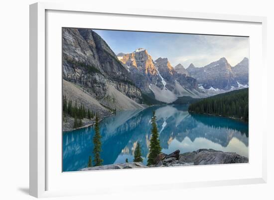 Canada, Banff National Park, Valley of the Ten Peaks, Moraine Lake-Jamie & Judy Wild-Framed Photographic Print