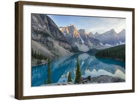 Canada, Banff National Park, Valley of the Ten Peaks, Moraine Lake-Jamie & Judy Wild-Framed Photographic Print