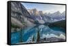 Canada, Banff National Park, Valley of the Ten Peaks, Moraine Lake-Jamie & Judy Wild-Framed Stretched Canvas