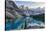 Canada, Banff National Park, Valley of the Ten Peaks, Moraine Lake-Jamie & Judy Wild-Stretched Canvas