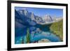 Canada, Banff National Park, Valley of the Ten Peaks, Moraine Lake-Jamie & Judy Wild-Framed Photographic Print