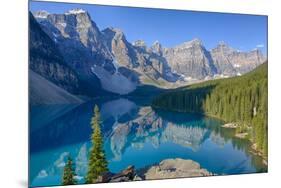 Canada, Banff National Park, Valley of the Ten Peaks, Moraine Lake-Jamie & Judy Wild-Mounted Premium Photographic Print