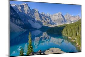 Canada, Banff National Park, Valley of the Ten Peaks, Moraine Lake-Jamie & Judy Wild-Mounted Photographic Print