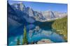 Canada, Banff National Park, Valley of the Ten Peaks, Moraine Lake-Jamie & Judy Wild-Stretched Canvas