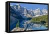 Canada, Banff National Park, Valley of the Ten Peaks, Moraine Lake-Jamie & Judy Wild-Framed Stretched Canvas