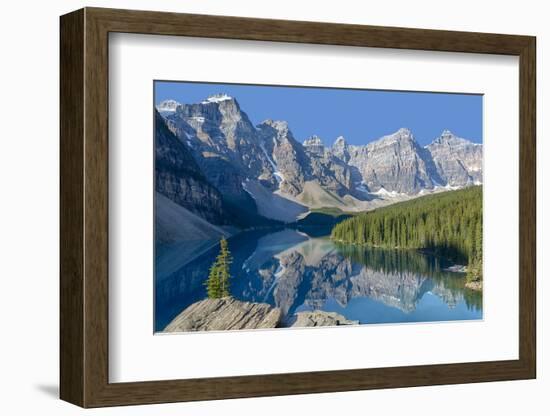 Canada, Banff National Park, Valley of the Ten Peaks, Moraine Lake-Jamie & Judy Wild-Framed Photographic Print