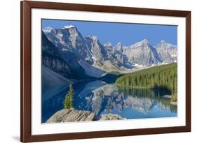 Canada, Banff National Park, Valley of the Ten Peaks, Moraine Lake-Jamie & Judy Wild-Framed Photographic Print