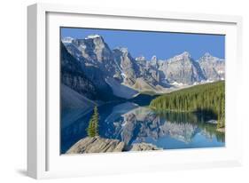 Canada, Banff National Park, Valley of the Ten Peaks, Moraine Lake-Jamie & Judy Wild-Framed Photographic Print