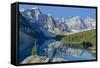 Canada, Banff National Park, Valley of the Ten Peaks, Moraine Lake-Jamie & Judy Wild-Framed Stretched Canvas