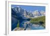 Canada, Banff National Park, Valley of the Ten Peaks, Moraine Lake-Jamie & Judy Wild-Framed Photographic Print