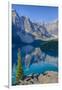 Canada, Banff National Park, Valley of the Ten Peaks, Moraine Lake-Jamie & Judy Wild-Framed Photographic Print