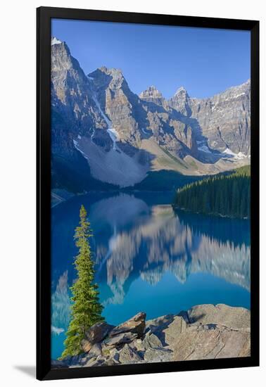 Canada, Banff National Park, Valley of the Ten Peaks, Moraine Lake-Jamie & Judy Wild-Framed Photographic Print