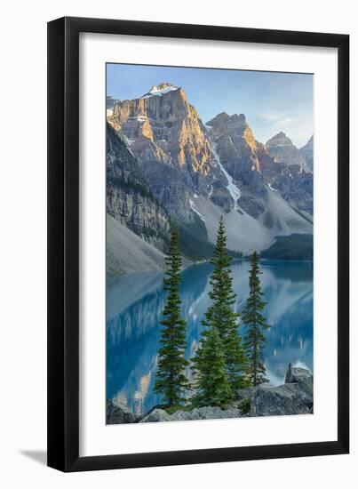 Canada, Banff National Park, Valley of the Ten Peaks, Moraine Lake-Jamie & Judy Wild-Framed Premium Photographic Print