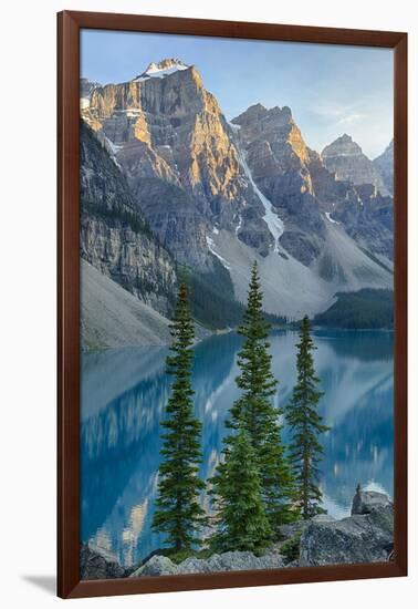 Canada, Banff National Park, Valley of the Ten Peaks, Moraine Lake-Jamie & Judy Wild-Framed Photographic Print