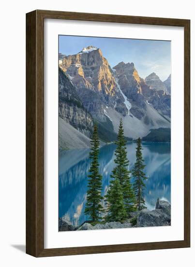 Canada, Banff National Park, Valley of the Ten Peaks, Moraine Lake-Jamie & Judy Wild-Framed Photographic Print