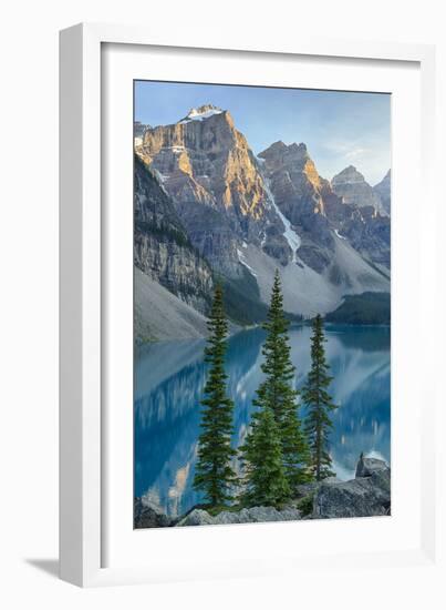 Canada, Banff National Park, Valley of the Ten Peaks, Moraine Lake-Jamie & Judy Wild-Framed Photographic Print