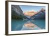 Canada, Banff NP, Lake Louise, Mount Victoria and Victoria Glaciers-Jamie & Judy Wild-Framed Photographic Print