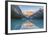 Canada, Banff NP, Lake Louise, Mount Victoria and Victoria Glaciers-Jamie & Judy Wild-Framed Photographic Print