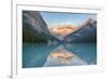 Canada, Banff NP, Lake Louise, Mount Victoria and Victoria Glaciers-Jamie & Judy Wild-Framed Photographic Print