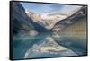 Canada, Banff NP, Lake Louise, Mount Victoria and Victoria Glaciers-Jamie & Judy Wild-Framed Stretched Canvas