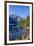 Canada, Banff NP, Valley of the Ten Peaks, Moraine Lake, Canoe Dock-Jamie & Judy Wild-Framed Photographic Print