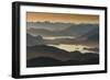 Canada, British Columbia. Aerial view of Pacific Rim National Park.-Yuri Choufour-Framed Photographic Print