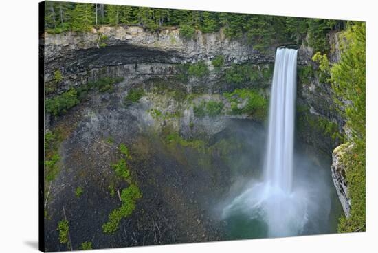 Canada, British Columbia, Brandywine Falls Provincial Park. Brandywine Falls and pool.-Jaynes Gallery-Stretched Canvas