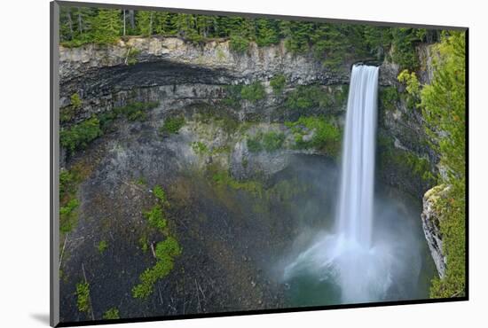 Canada, British Columbia, Brandywine Falls Provincial Park. Brandywine Falls and pool.-Jaynes Gallery-Mounted Photographic Print