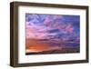 Canada, British Columbia, Cache Creek. Stormy clouds over prairie at sunrise.-Jaynes Gallery-Framed Photographic Print