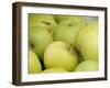 Canada, British Columbia, Cowichan Valley. Close-Up of Green Apples-Kevin Oke-Framed Photographic Print