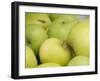 Canada, British Columbia, Cowichan Valley. Close-Up of Green Apples-Kevin Oke-Framed Photographic Print