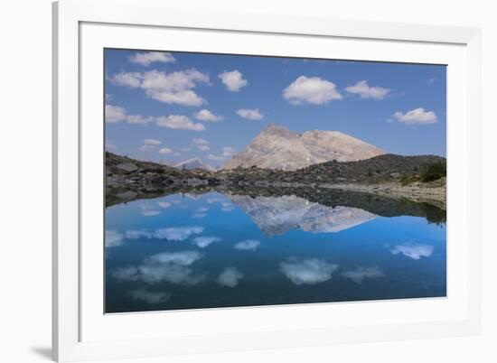 Canada, British Columbia, East Kootenay Mountains. Reflections in lake.-Jaynes Gallery-Framed Photographic Print