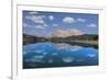 Canada, British Columbia, East Kootenay Mountains. Reflections in lake.-Jaynes Gallery-Framed Photographic Print