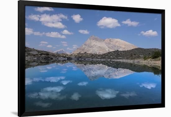 Canada, British Columbia, East Kootenay Mountains. Reflections in lake.-Jaynes Gallery-Framed Photographic Print