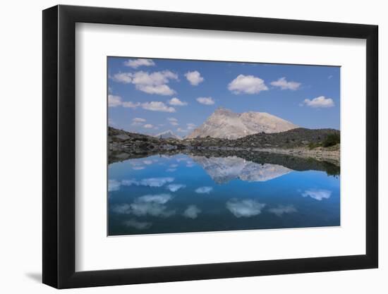 Canada, British Columbia, East Kootenay Mountains. Reflections in lake.-Jaynes Gallery-Framed Photographic Print