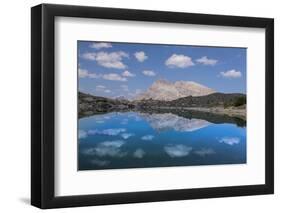 Canada, British Columbia, East Kootenay Mountains. Reflections in lake.-Jaynes Gallery-Framed Photographic Print