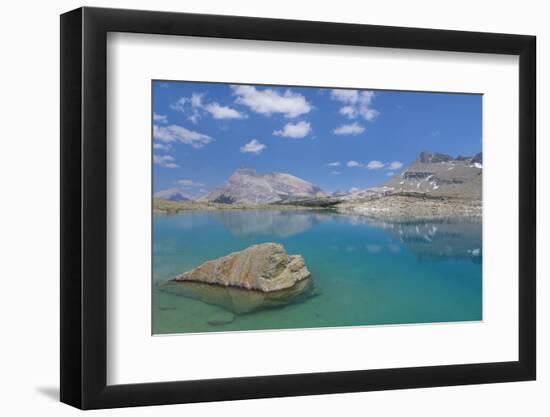 Canada, British Columbia, East Kootenay Mountains. Upper Jewel Lake landscape.-Jaynes Gallery-Framed Photographic Print