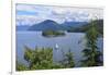 Canada, British Columbia, Egmont. Sailboat on the Jervis Inlet.-Jaynes Gallery-Framed Photographic Print