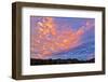 Canada, British Columbia, Fruitvale. Clouds at sunrise.-Jaynes Gallery-Framed Photographic Print