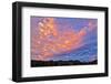 Canada, British Columbia, Fruitvale. Clouds at sunrise.-Jaynes Gallery-Framed Photographic Print