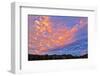 Canada, British Columbia, Fruitvale. Clouds at sunrise.-Jaynes Gallery-Framed Photographic Print