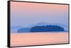 Canada, British Columbia, Fulford Harbour. Dawn on Pacific Ocean.-Jaynes Gallery-Framed Stretched Canvas