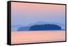 Canada, British Columbia, Fulford Harbour. Dawn on Pacific Ocean.-Jaynes Gallery-Framed Stretched Canvas