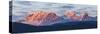 Canada, British Columbia, Golden Ears Provincial Park. Golden Ears mountain panorama.-Yuri Choufour-Stretched Canvas