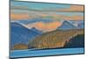 Canada, British Columbia, Graham Island. Queen Charlotte Mountains and ocean.-Jaynes Gallery-Mounted Photographic Print