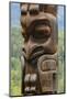 Canada, British Columbia, Kispiox. Detail of totem pole.-Jaynes Gallery-Mounted Photographic Print