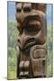 Canada, British Columbia, Kispiox. Detail of totem pole.-Jaynes Gallery-Mounted Photographic Print