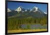 Canada, British Columbia, Kootenay National Park. Canoeing on Kootenay River.-Jaynes Gallery-Framed Photographic Print